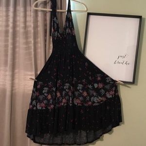 American Rag Floral Halter Dress